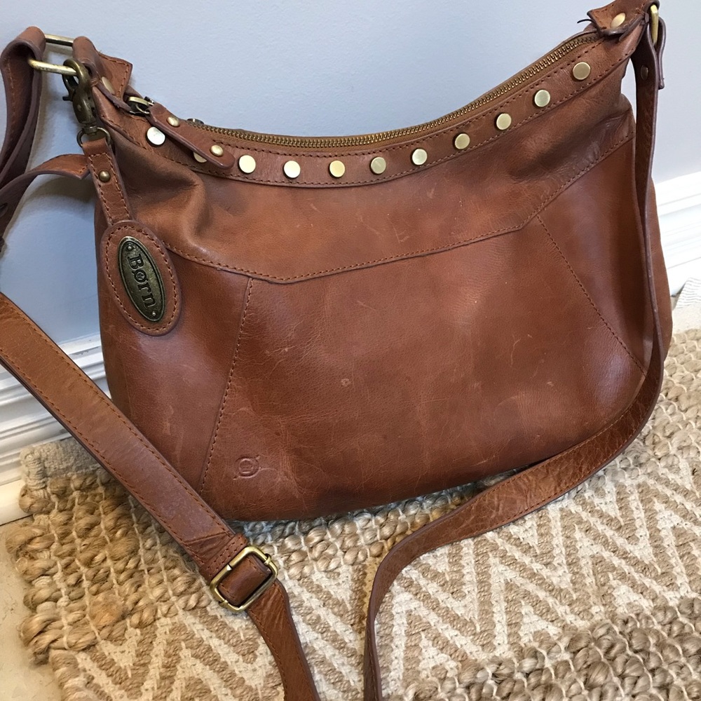 Born leather crossbody purse.